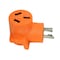 Ac Works Plug Adapter, 10-50R, L14-30P, 10-50P, L14-30P, 0 ft., Orange WDL14301050 - alternate 3